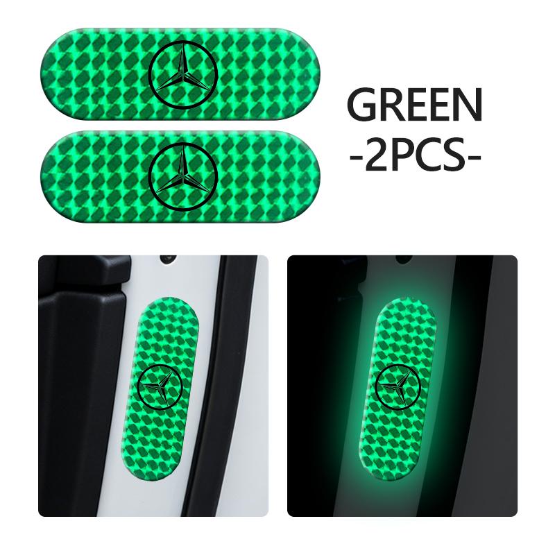 AABIB1 For Benz Car Reflective Stickers Warning Reflective Tape Decorating Accessories Exclusive AMG W124 W203 W204 SPRINTER V CLASS