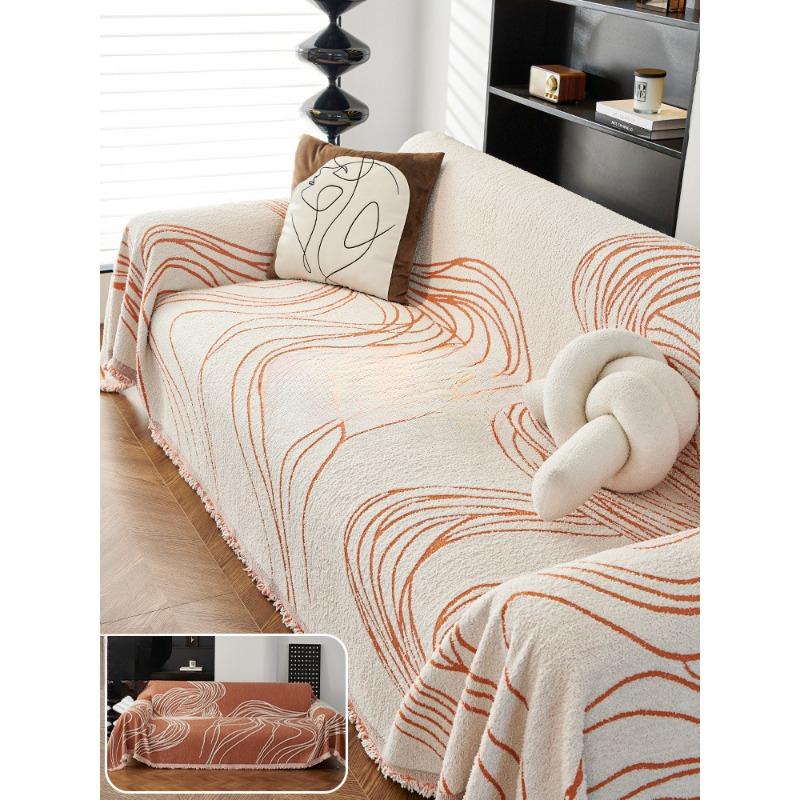 Чехол для дивана из синели, полотенце, универсальный универсальный чехол для дивана с защитой от царапин, универсальный нескользящий чехол для дивана Four Seasons