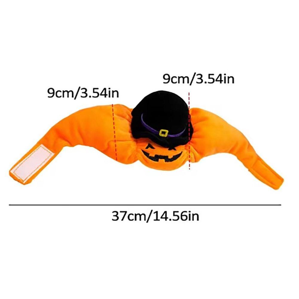 Тыквенная кошачья шляпа Смешная кошачья шапка Новая собачья Хэллоуинский головной убор