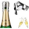 Wine Stopper Stainless Steel Champagne Stopper Vacuum Sealed Storage Maintain Freshness Home Bar Tools Reusable Wine Cork
