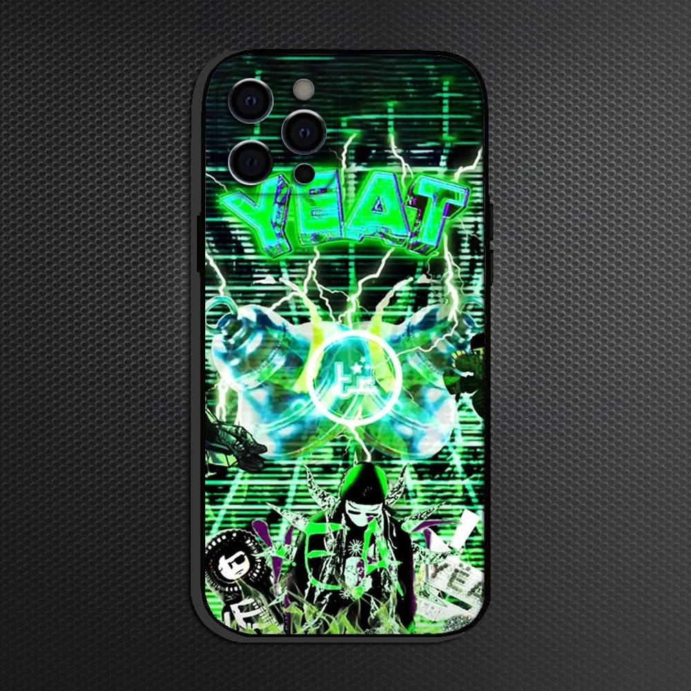 Чехол для телефона Y-Yeat Rapper AfterLyfe Для iPhone 16,15,14,13,12,11 Plus,Pro Max, Мягкий силиконовый черный чехол