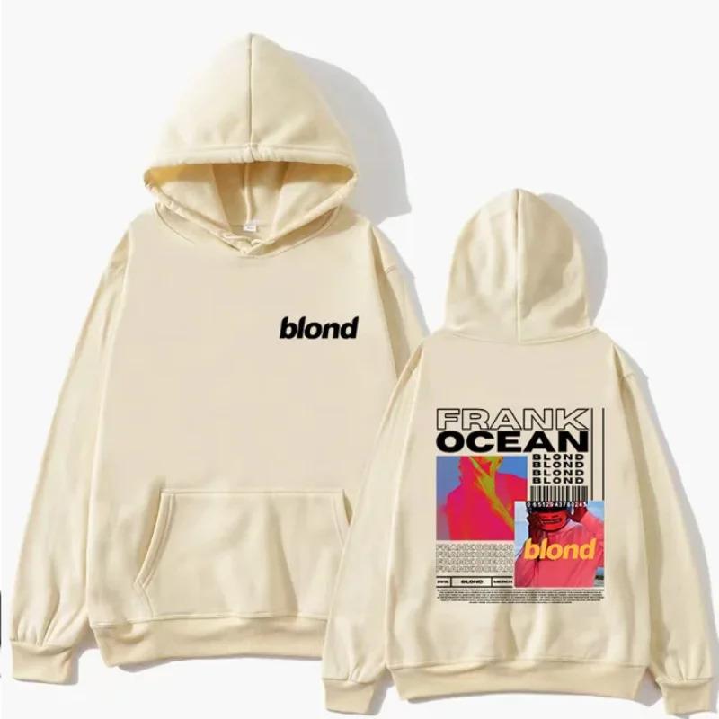 2024 Frank Ocean Merch Толстовка, альбом Blonde, толстовка с капюшоном, мужчины, хип-хоп, осень/зима, толстовка, толстовка с капюшоном