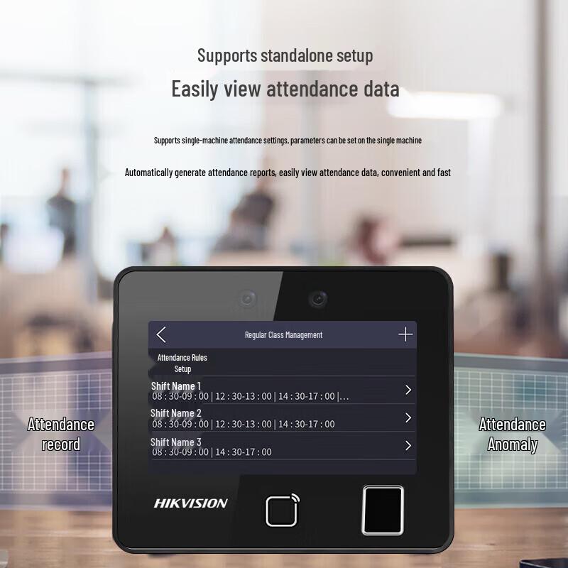 Hikvision Facial Recognition Access & Attendance Machine
