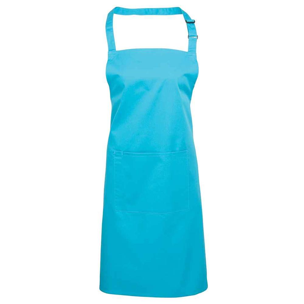 Premier Unisex Adult Colours Collection Pocket Bib Apron