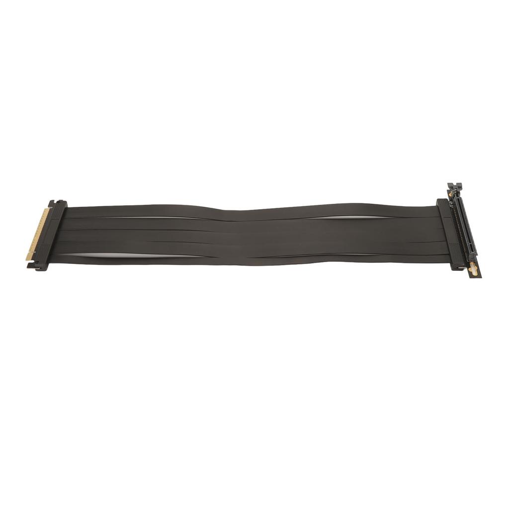 Кабель-удлинитель PCIE 4.0 X16 Высокоскоростной Гибкое Экранирование Разъем 90 градусов Кабель-удлинитель GPU для RTX4090 RX6950XT