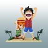 One Piece World Коллекционная фигурка Rogue Stories Monkey D Luffy & Nami (конечно!!!!!), Корейский популярный бандай