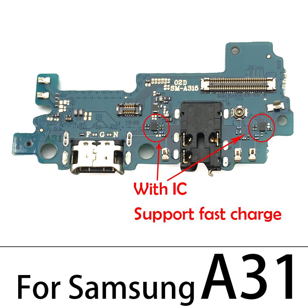 USB-порт для зарядки, разъем Micro для Samsung Galaxy A40 A01 A11 A21S A31 A41 A51 A71 A10 A20 A30 A50 A60 A70