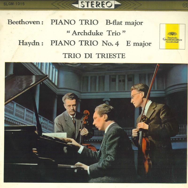 LP Пластинка TRIO DI TRIESTE - Гайдн: Фортепианное трио №. 4 / Бетховен SLGM1015 DEUTSCHE GRAMMO Япония Классика Б/У