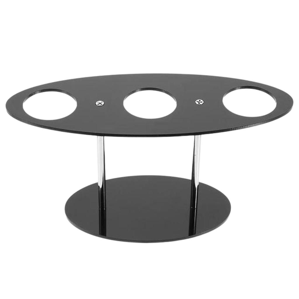 Acrylic Ice Cream Display Rack, Pastry Rack Waffle Cone Holder for Home Desktop Party Birthday Decor