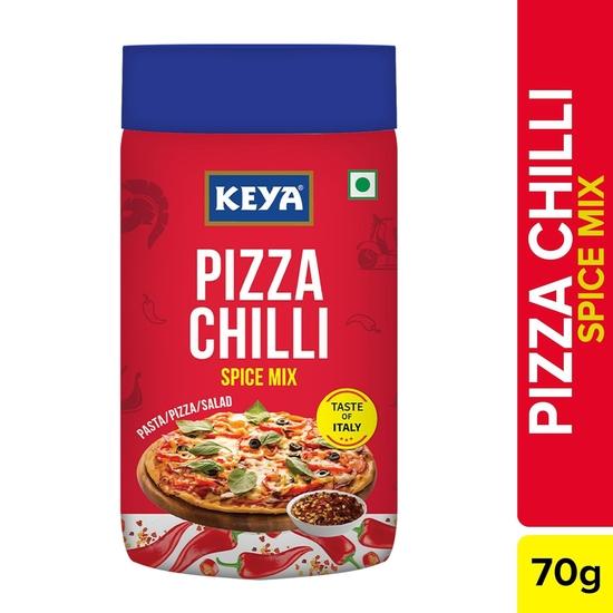 Keya International Sprinklers Combo | Итальянская пицца с орегано 80 г | Пири-пири 100 г | Итальянская пицца с чили 70 г | Упаковка из 3 шт.