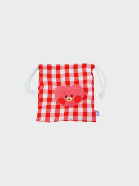 LINE FRIENDS BT21 TATA Minini Face Pouch