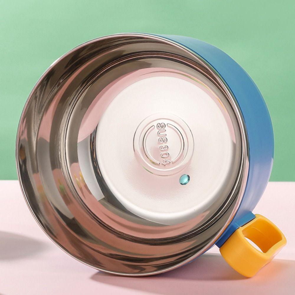 1300ML Leakproof Instant Noodle Bowl 304 Stainless Steel Udon Soup Bowl  For Students, Office
