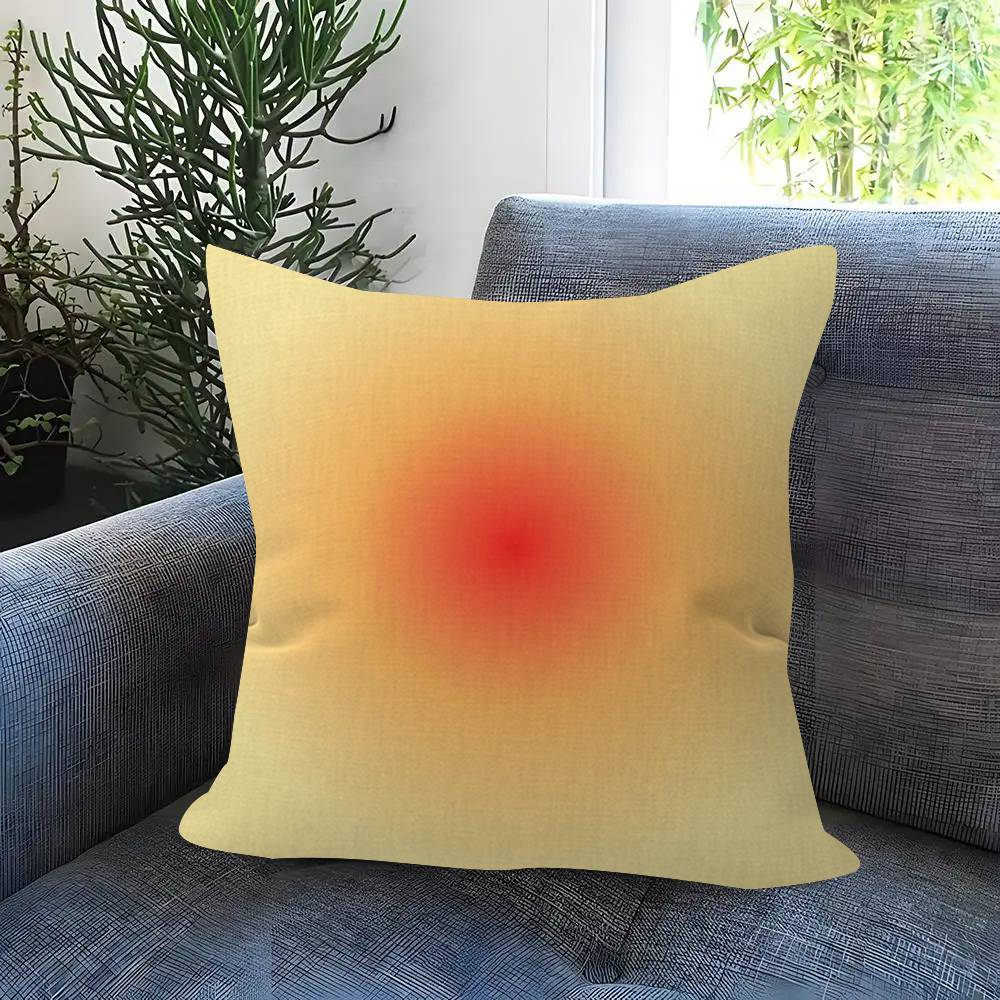 Gradient Halo Vintage Cushion Cover Car Throw Pillow Case For Sofa Car Christmas Gift 40x40cm 45x45cm