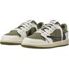 Кроссовки Travis Scott x Air Jordan 1 Retro Low OG SP PS Reverse Olive / Medium Olive Kids Green Black Sail DO5442-200