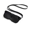 Portable Sunglasses Storage Clip Solid Color Eyeglasses Case  Sunglasses Pouch
