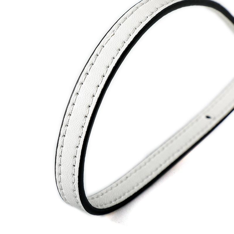 Регулируемый ремень для сумки через плечо на одно плечо белого цвета - женский сменный ремень