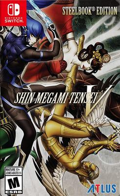 Shin Megami Tensei Steelbook Launch Edition North Switch V (Импортированная Америка) -