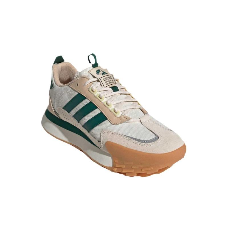 adidas Futro Mixr Удобные Прочные Кроссовки с Низким Верхом для Бега Унисекс Кроссовки Молочно-Белый Зеленый JP8575