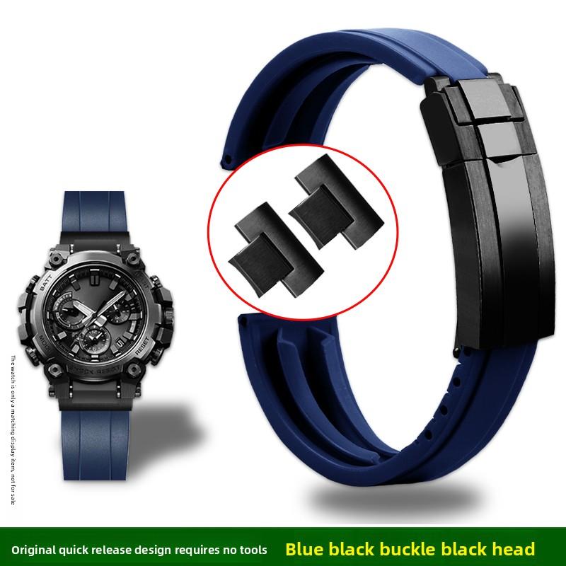 MTG-B3000 Резиновый ремешок для Casio G-SHOCK 5762 MTG-B3000B Модифицированный Быстросъемный конец Водонепроницаемый Силиконовый Ремешок для часов Мужской Браслет