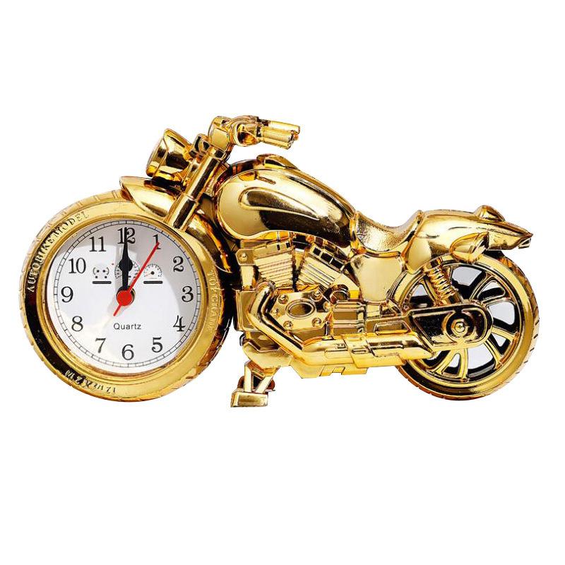 Vintage Alarm Clock Motorcycle Model Tabletop Clock Desktop Alarm Clock Bedside Clock Home Decor For Office Bedroom Nightstand2