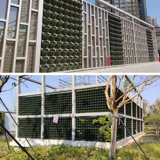 Наружный настенный трехмерный контейнер для озеленения растений, цветочный горшок, контейнер