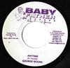 7-дюймовая пластинка GEORGE NOOKS - Anytime none Baby Father Rec 2003 Ямайка Регги, Ска и Даб Б/У