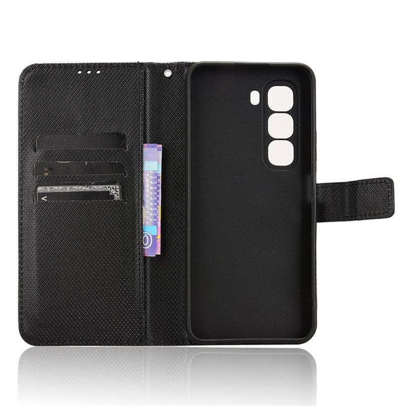 Флип-чехол для Infinix Hot 50 Pro+ Plus 4G кожаный чехол [Flip Vintage Leather] кошелек ударопрочный прочный ретро-чехол для телефона