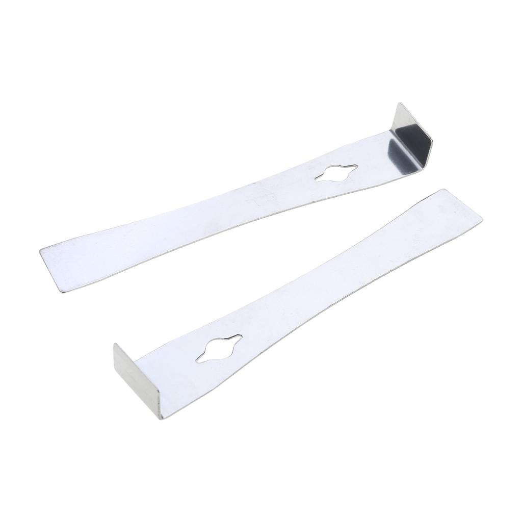 2 шт. прочных монтировок из нержавеющей стали для вытаскивания гвоздей для деревообработки, ремонта автомобилей и разборки домашней мебели