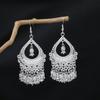Серьги с кисточками из серебра Мяо: Этнический стиль, Модная гипербола, Дизайн легкой роскоши