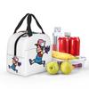 Custom Arale Norimakis Japanese Dr Slump Insulated Lunch Bags for Work School Waterproof Cooler Thermal Bento Box Women Children