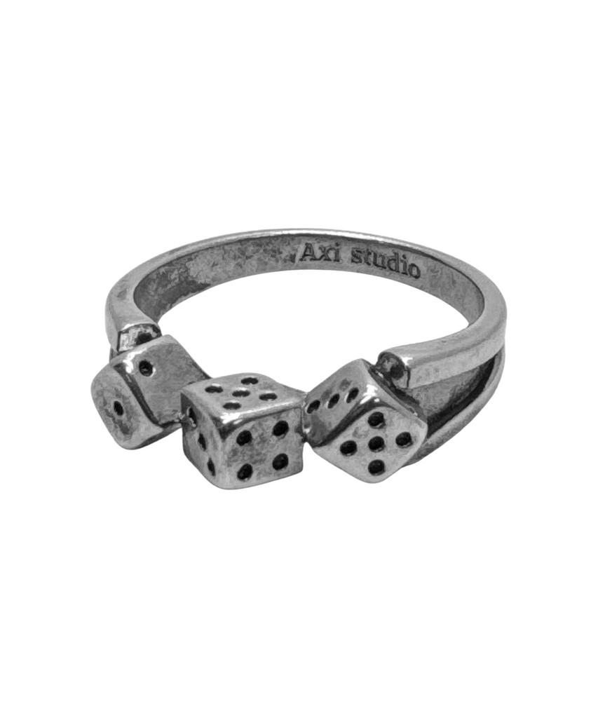 Axi Studio (Хирургическая сталь) Кольцо с костями удачи