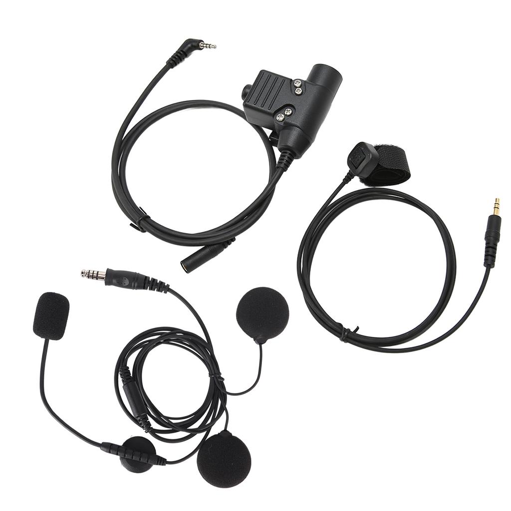 PTT Адаптер Микрофонный Набор Адаптер для Наушников Push to Talk для Рации Xiaomi Мотоциклов Снегоходов