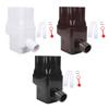 Rainwater Collection System Easy Installation Efficient Rain Barrel Diverter Kit for Downspout