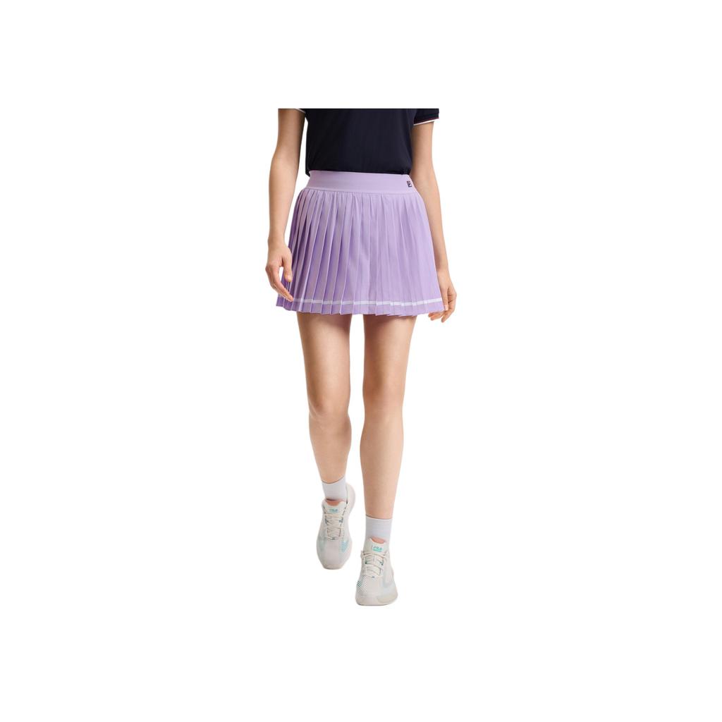 New FILA Casual Short Skirts Women's Numbers Lavender A11W523308F-PR