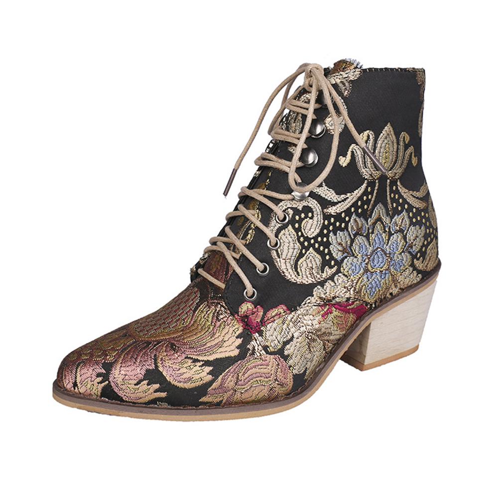 Polyurethane Ankle Boots for Women High Heel Boots Sexy Pointed Toe Winter Fashion Shoes Woman Botas