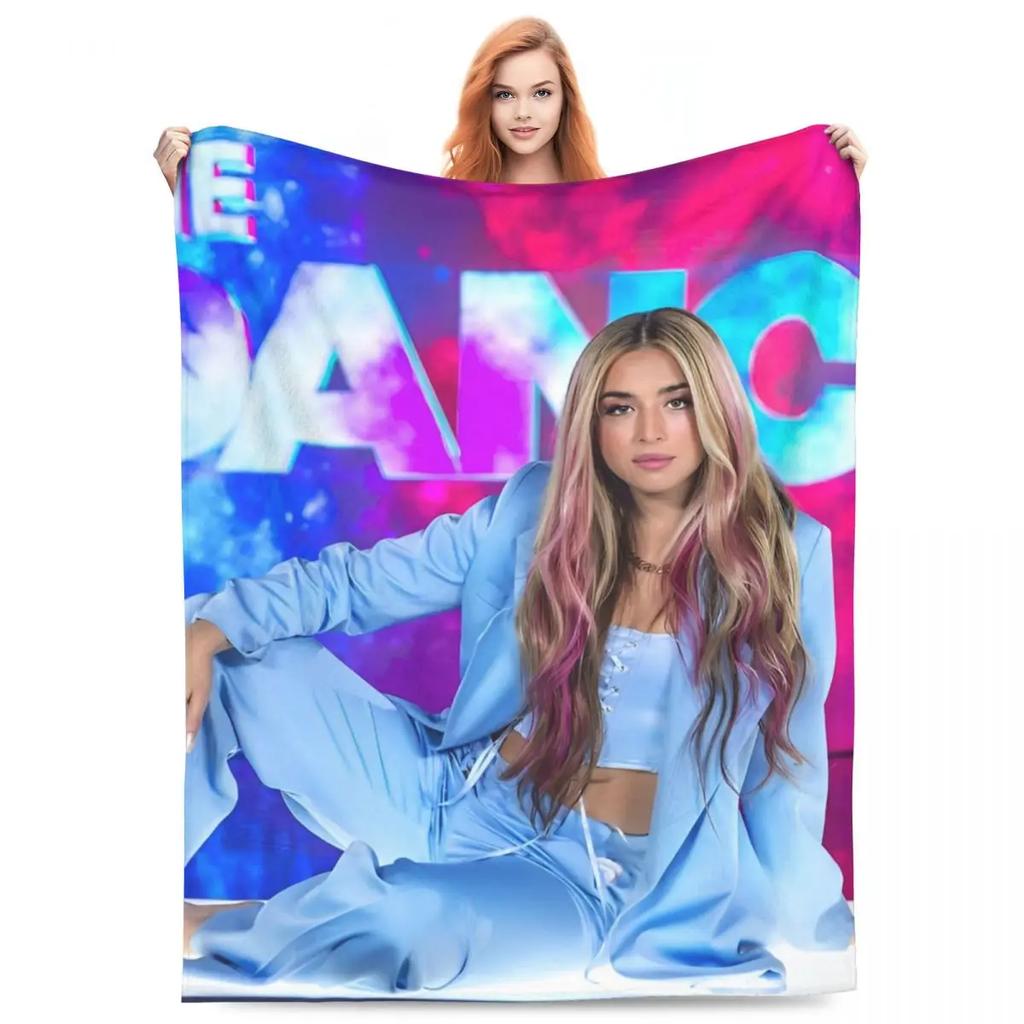 Лола Индиго испанская певица танцовщица фланелевое одеяло мягкое прочное покрывало для спальни путешествия офис модное покрывало