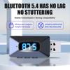 Car Bluetooth 5.4 Transmitter Receiver Handsfree Call USB Power Car Kit Wireless Auto Audio Fm Radio LED Display Support TF Card