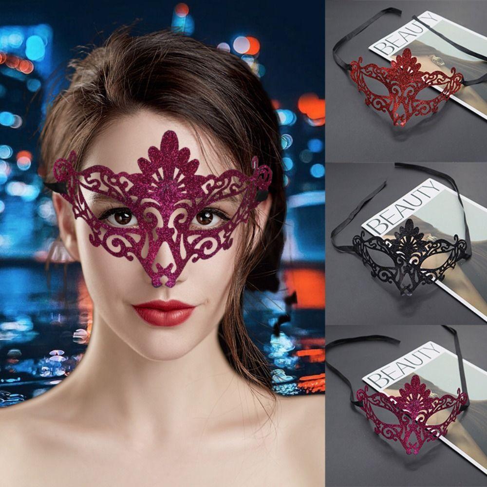 Блестящая маска для глаз королевы ночного клуба, полумаски для венецианских танцев, принцессы, подарочные маски