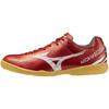 Monarcida NEO SALA SELECT IN Futsal Ruby Red X 3E Shoes, Wide, Indoor, White, 26.5 Cm,