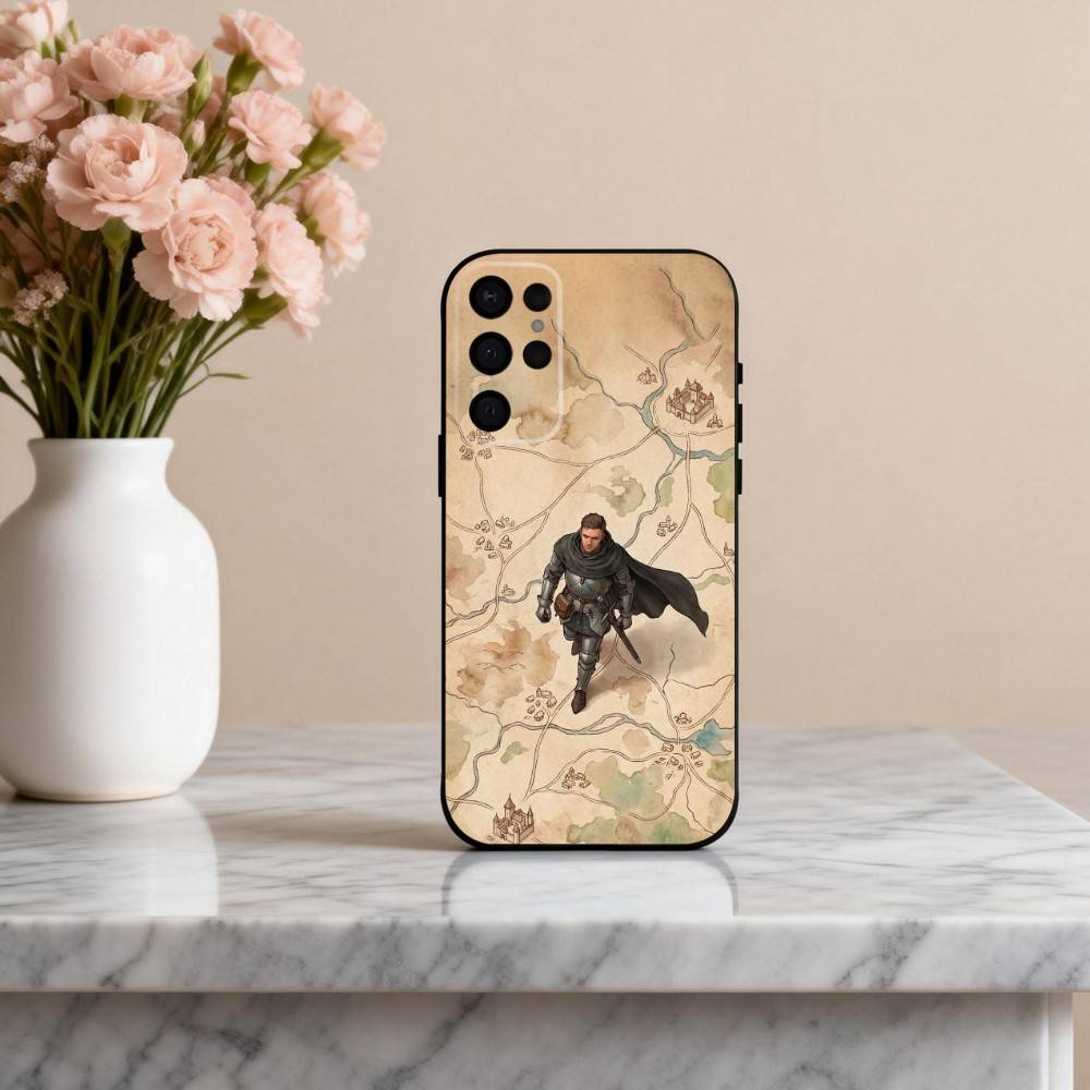 Чехол для телефона TV A K-Рыцарь Семи K-Королевств для Samsung S25,24,23,22,30,21,10,9,Ultra,Plus,Lite,FE,4,5 G Мягкий Черный Чехол