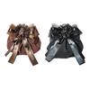 Lace Decorated Hair Accessories Bowknot Flower Decor Mesh Bag Hair Clip Easy To Wear Hair Styling Tool