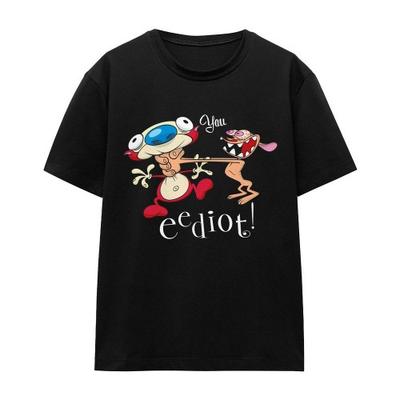 Футболка унисекс Ren & Stimpy You Eediot для взрослых