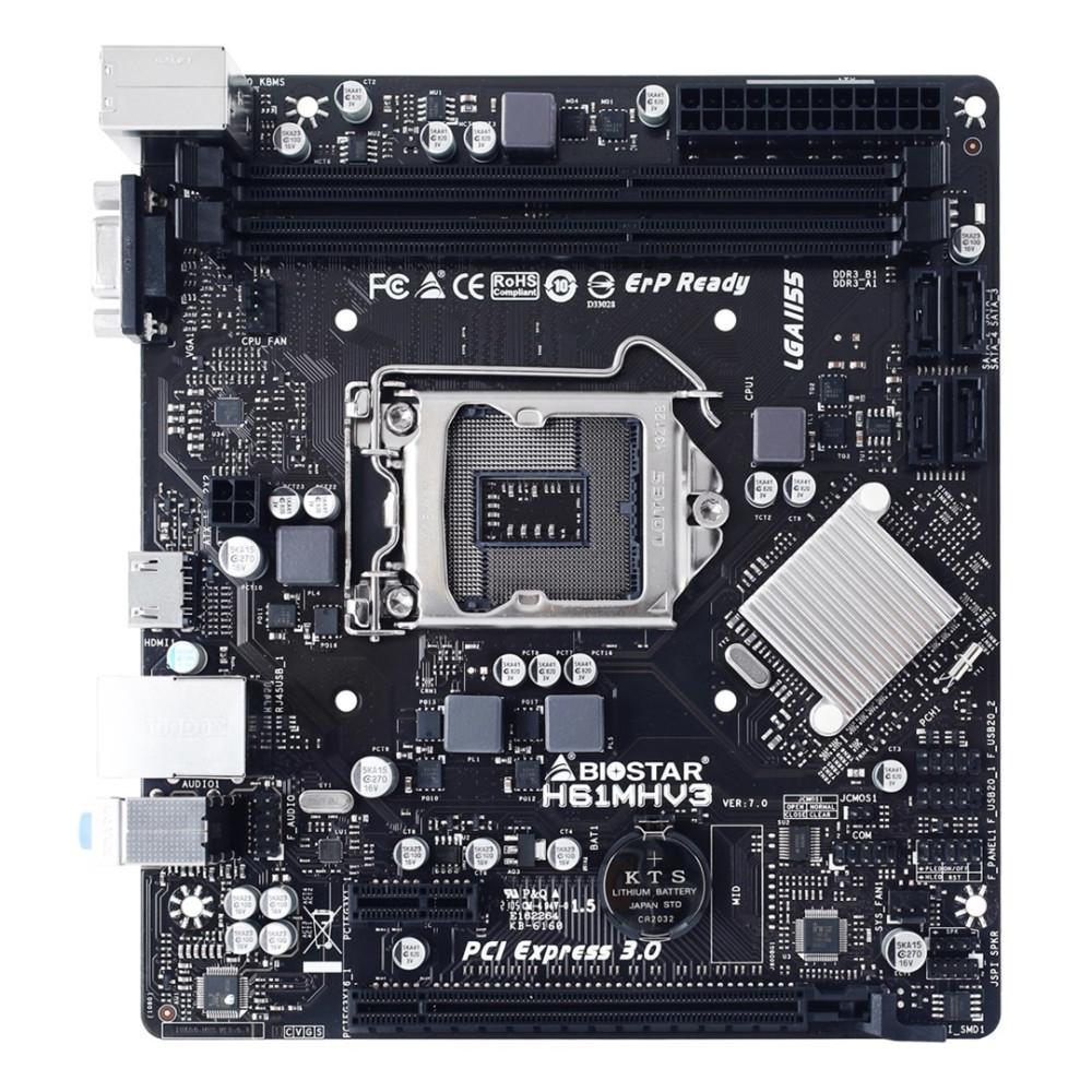 Biostar H61Mhv3 Motherboard