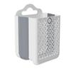 Wall-Mounted Foldable Laundry Hamper: Large Capacity Dirty Clothes Storage Basket for Bathroom and Household Use.