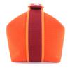 Great HERMES Handbag Brid A Black PM Orange wool Women Used