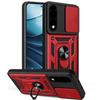 AMORUS For OnePlus Nord 5 5G/Ace 5 Ultra 5 5G Case Kickstand PC+TPU Phone Cover with Camera Lens Slider