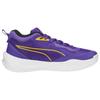 PUMA Playmaker Pro Comfortable Slip-resistant Low-top Basketball Shoes Men Purple 377572-08