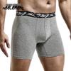 Мужские большие хлопковые боксеры с защитой от натирания - Дышащее спортивное нижнее белье