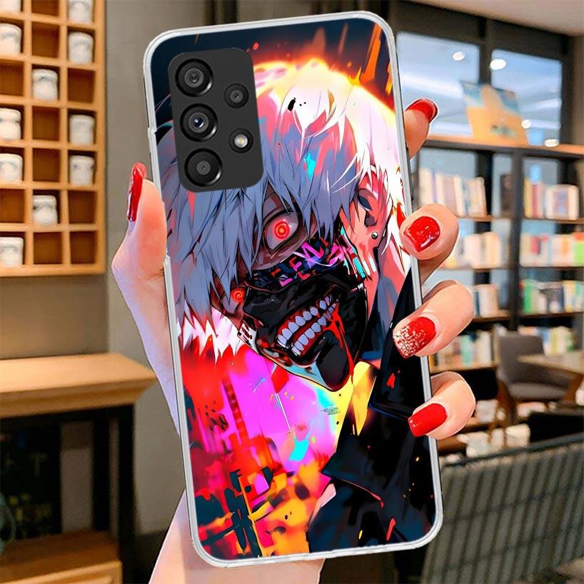 Чехол для телефона G-Ghoul Tokyo Kaneki Ken для Samsung Galaxy A12 A22 A32 A52 A72 A02S Чехол для телефона Note 20 Ultra 10 S10 Plus A51 A71 A50