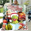 The Muppet Christmas Carol Blanket Vacation Santa Plush Warm UltraSoft FlannelFleece Throw Blanket For Sofa Bedspread Cover Gift